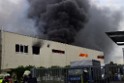 Grossbrand Halle Troisdorf Kriegsdorf Junkersring P081